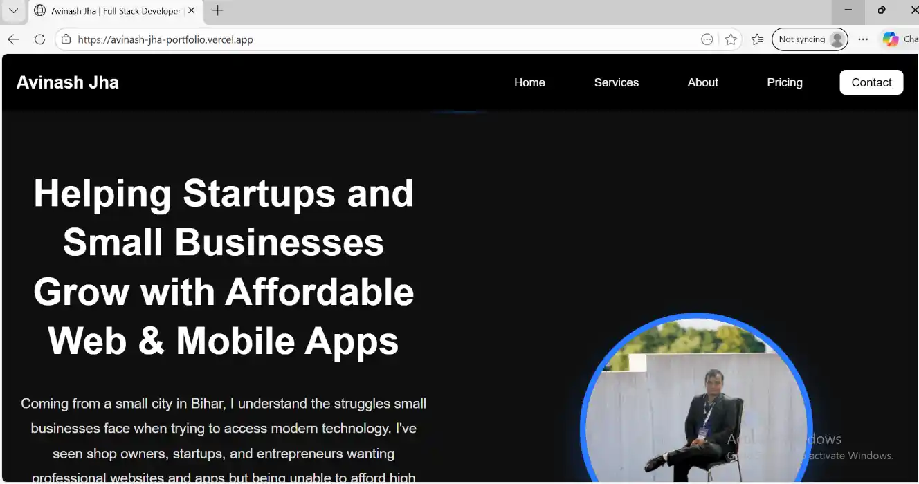 Personal Portfolio Project